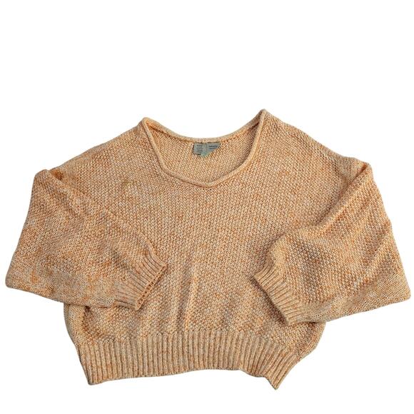 Saturday Sunday by Anthropologie Women’s Sweater Medium peach pullover Knit M - Picture 1 of 7